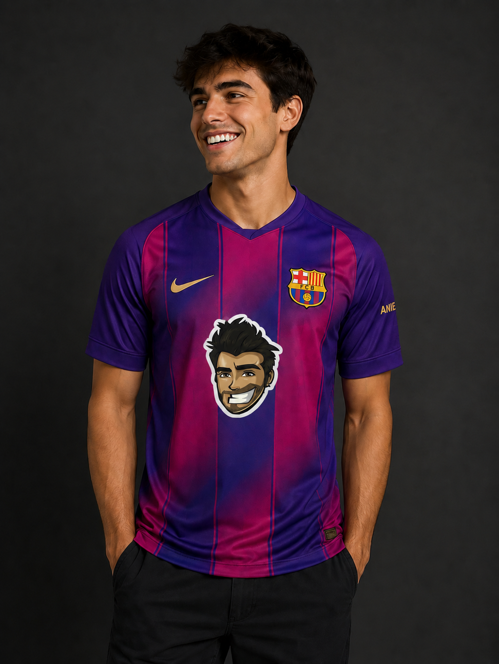 Equipacion Barcelona x Auronplay
