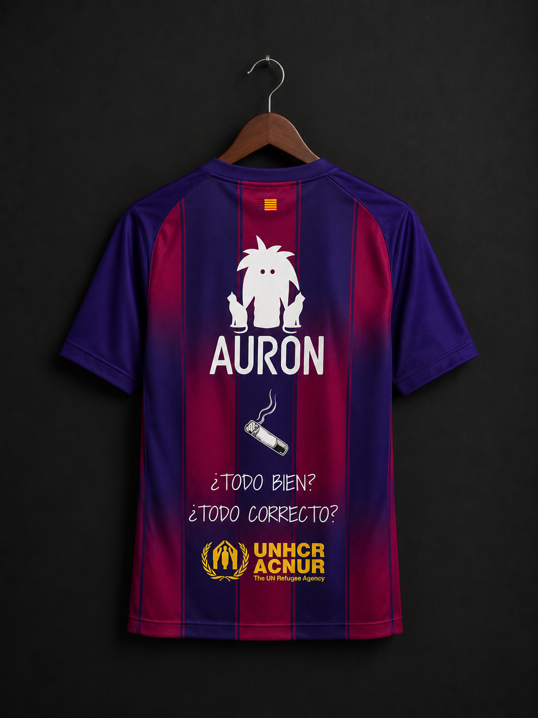 Equipacion Barcelona x Auronplay