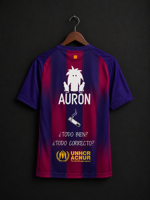 Equipacion Barcelona x Auronplay